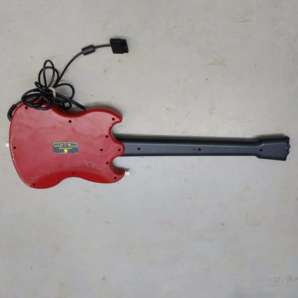 Guitar Hero Gibson SGPlayStation 2 PS2 PSLGHWired Red Octane NO WHAMMY SPRING